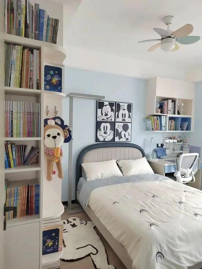 球速体育：福建夫妻拒绝“过度装修”把131㎡家装得堪称教科书太高级了(图19)