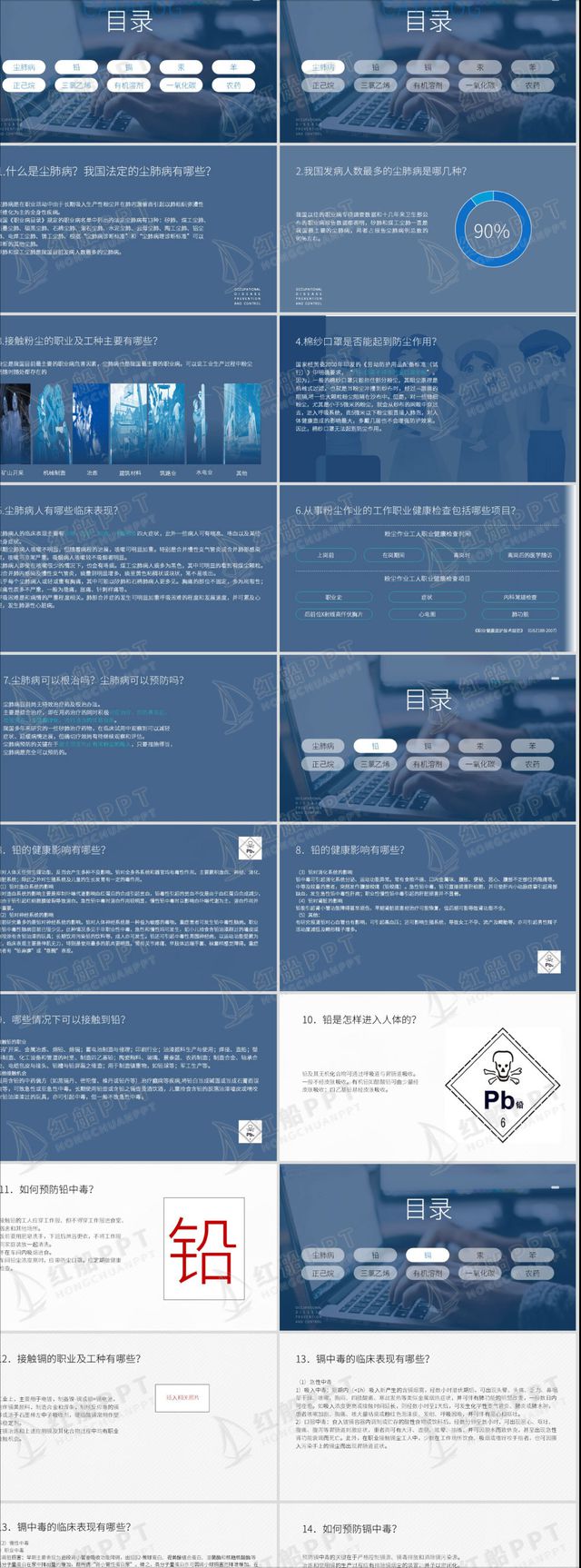 球速体育Welcome：企业培训党课：以健康为使命职业病防治之路PPT(图2)