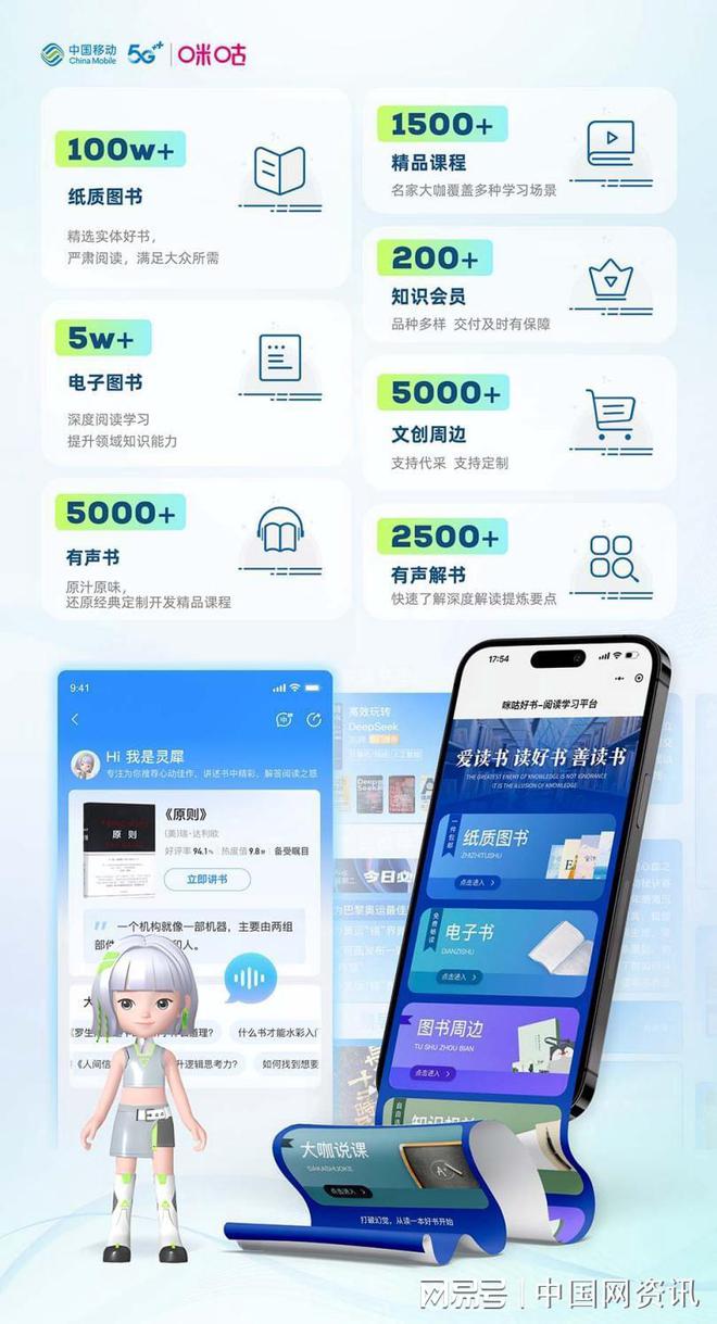 球速体育网站：AI+书+课中国移动咪咕发布企业学培30解决方案(图3)