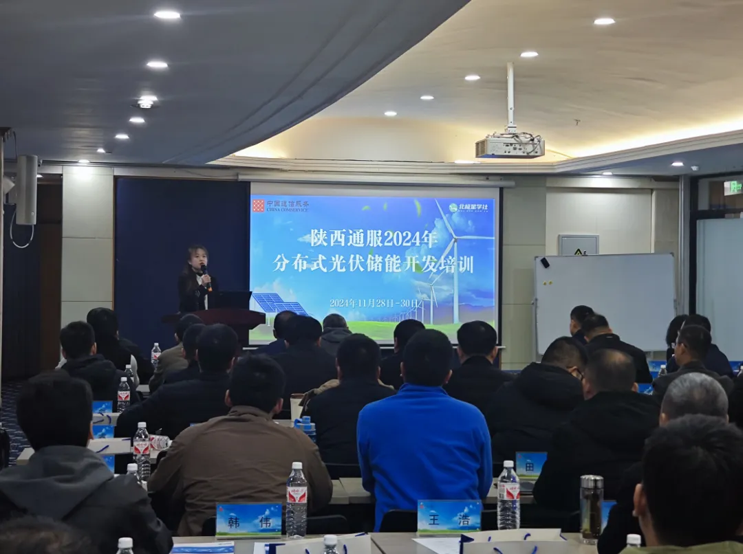 企业内训：陕西通服2024年分布式光伏储能开发培训圆满完成(图2)