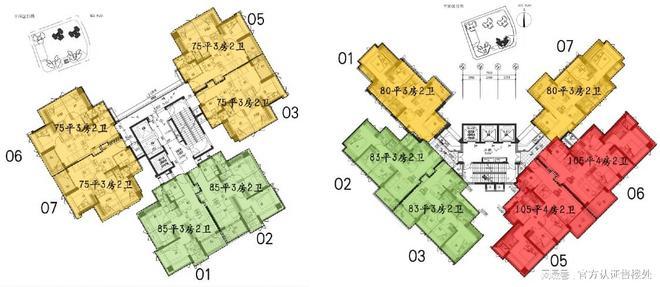 85折特惠限时抢！溪山禾玺折后均价37-392万㎡72-105㎡户型(图4)